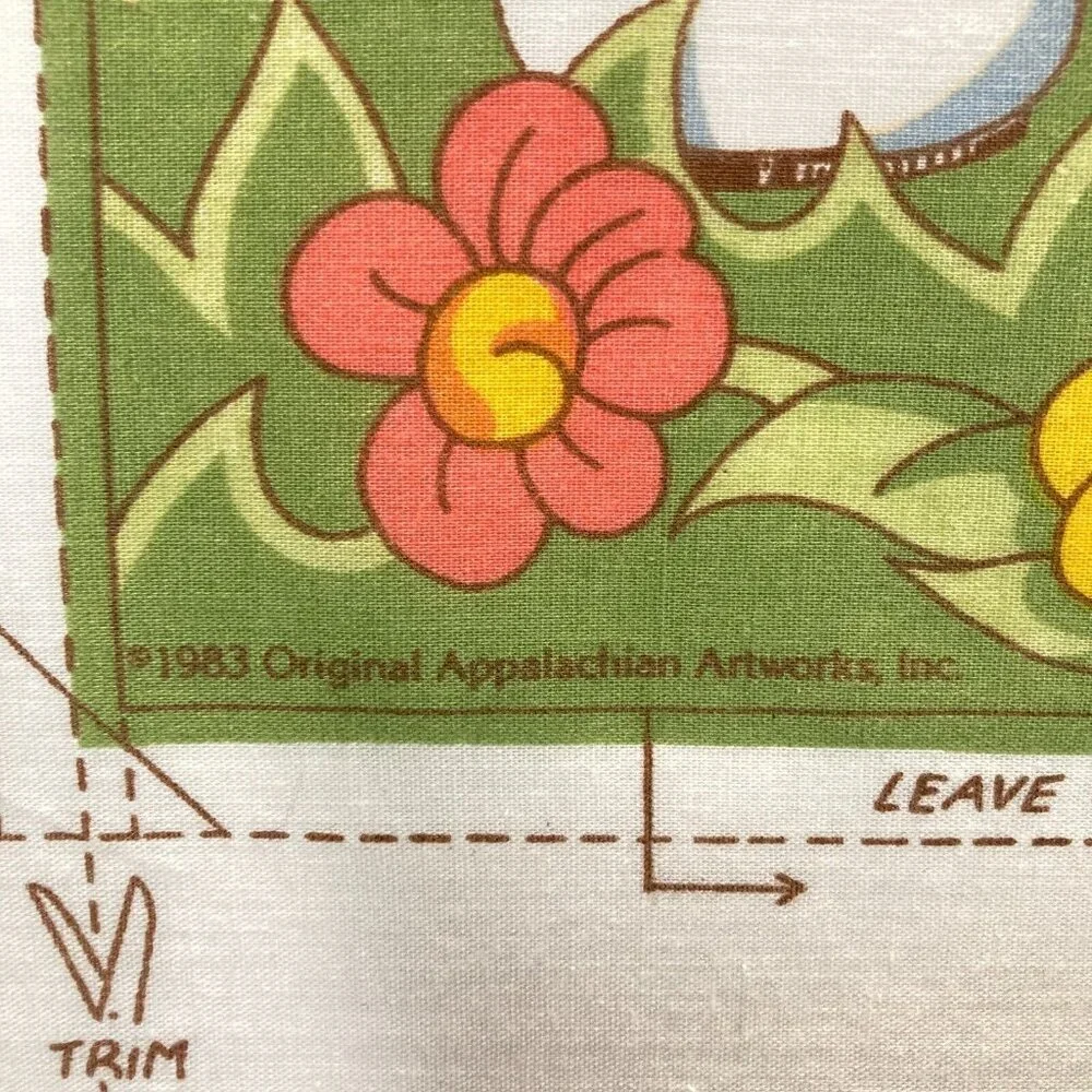 Vintage Cabbage Patch Kids Doll Pattern For Stuffing, Instructions Included 1983